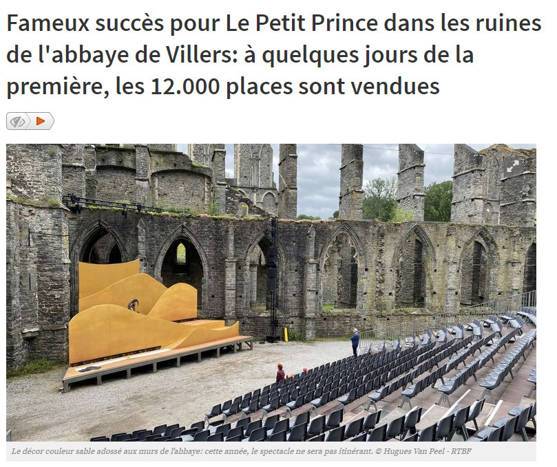 Fameux succès pour Le Petit Prince